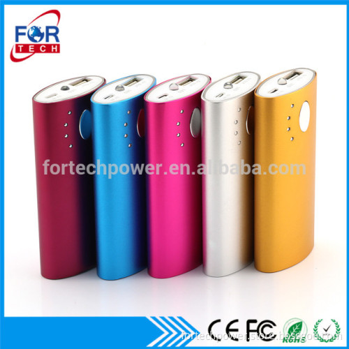 Led Flashlight 5600mAh Li-ion Battery Pack 3.7V Portable Power Bank